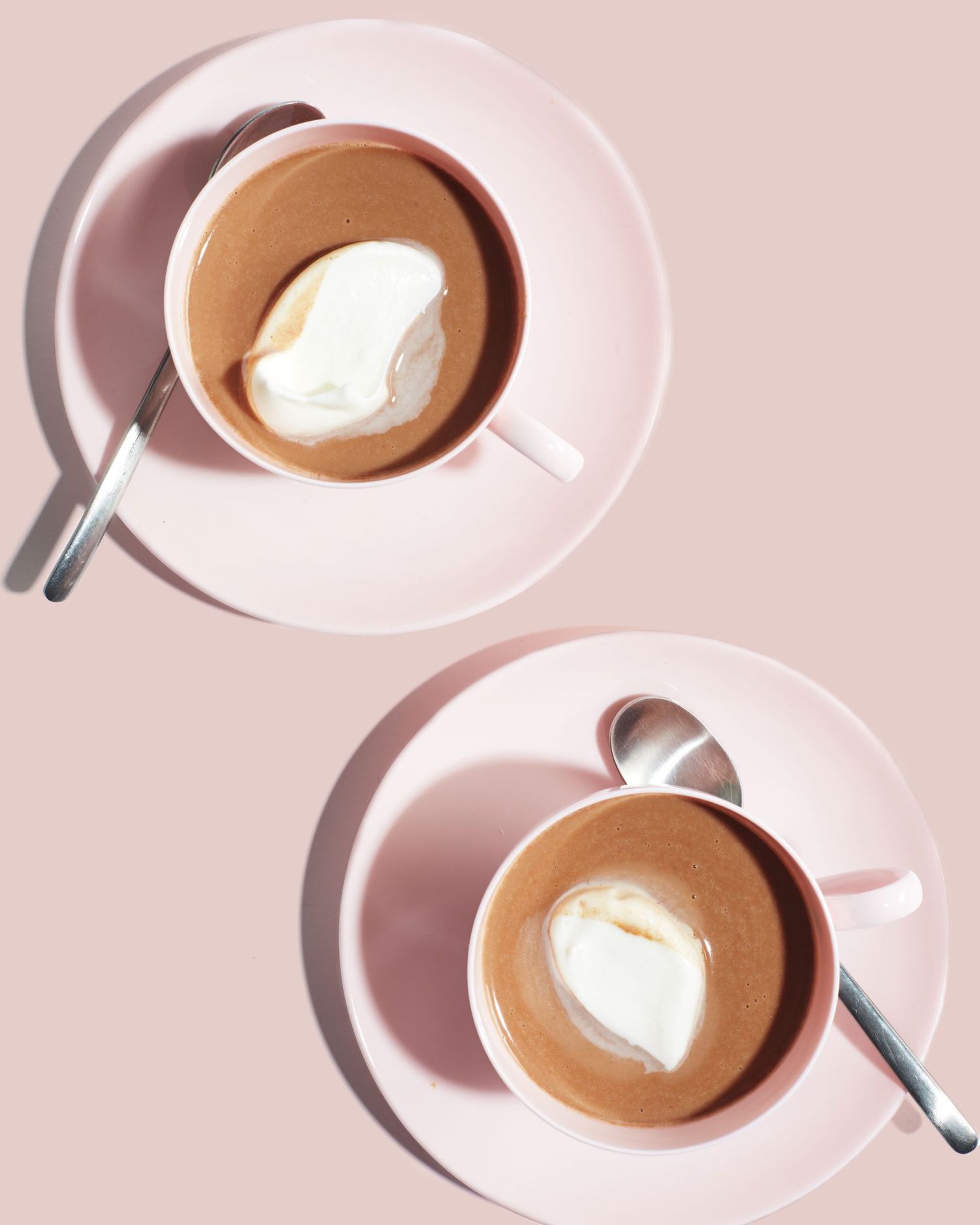 mugs of Nutella Hot Chocolate