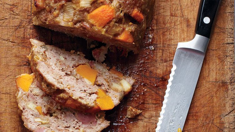 Spicy Butternut Squash Meatloaf