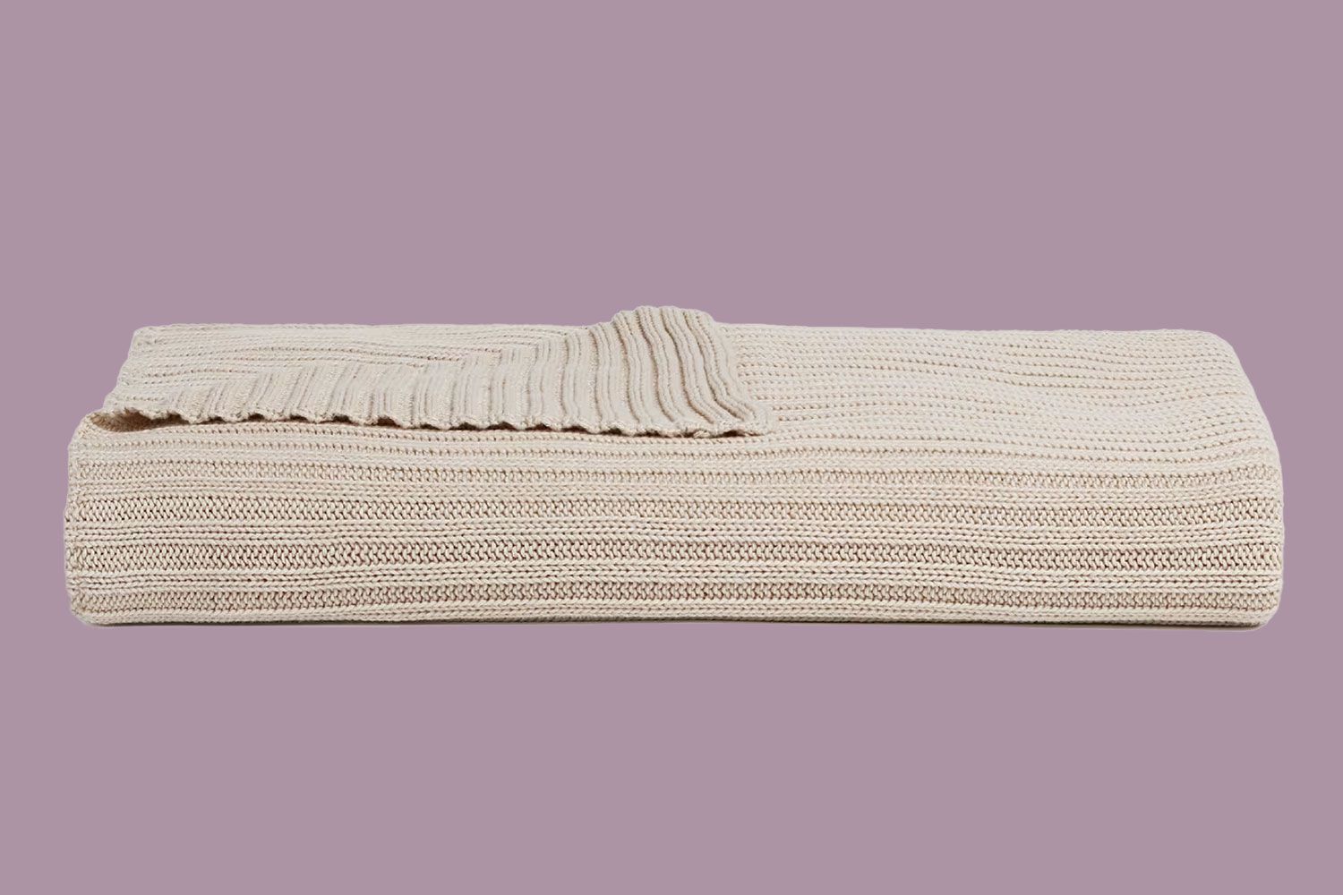 Parachute oversized ribbed throw