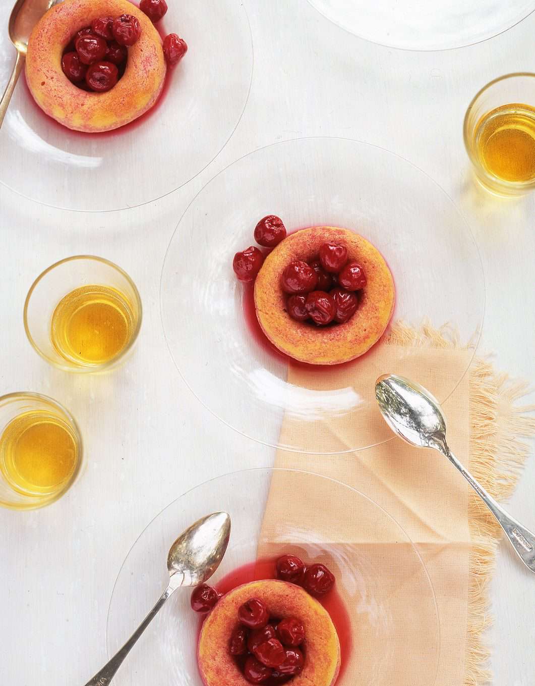 sour cherry savarins