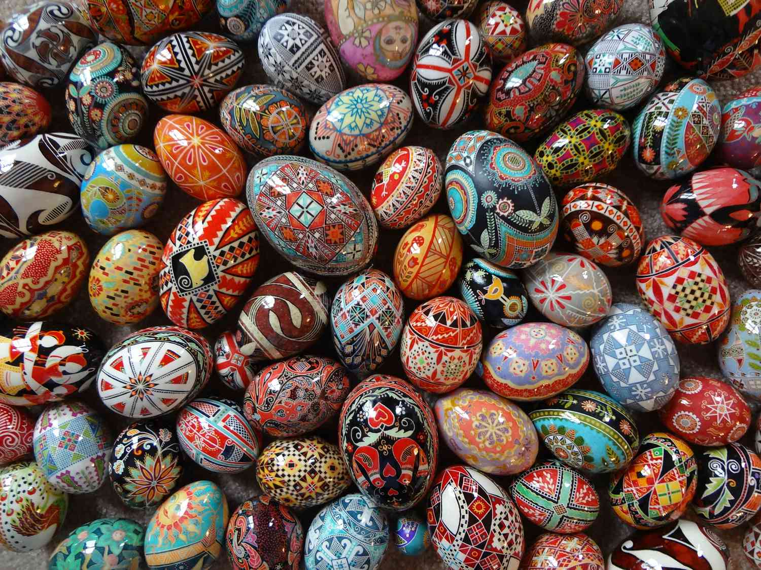 Pysanky eggs