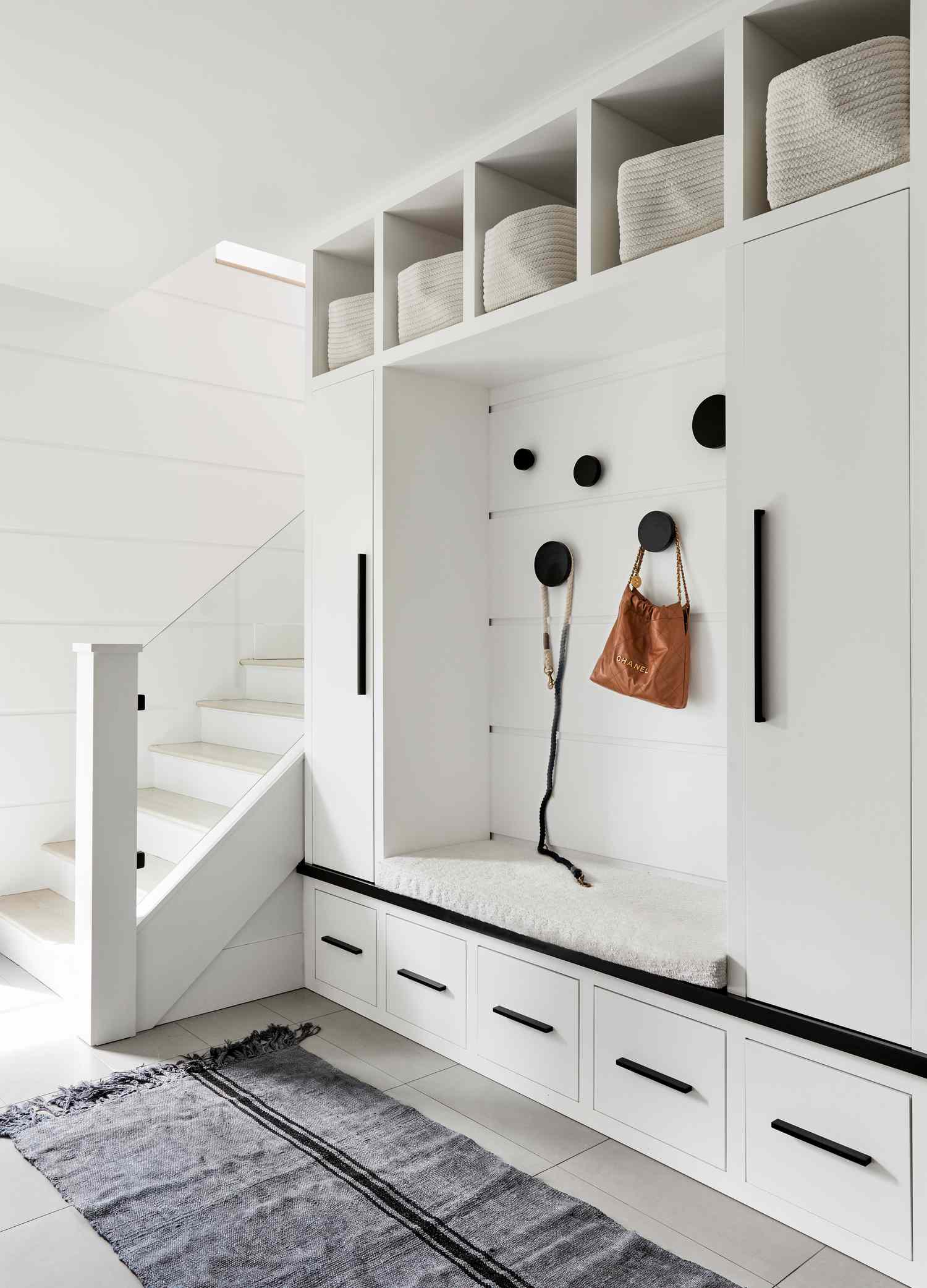 funky wall hooks mudroom