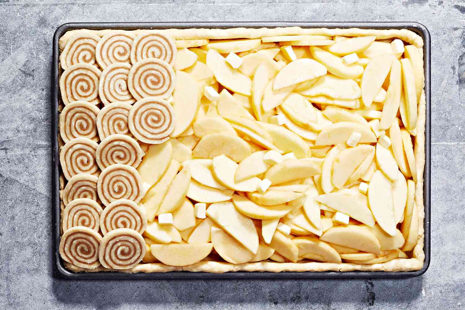 Cinnamon Swirl Apple Pie