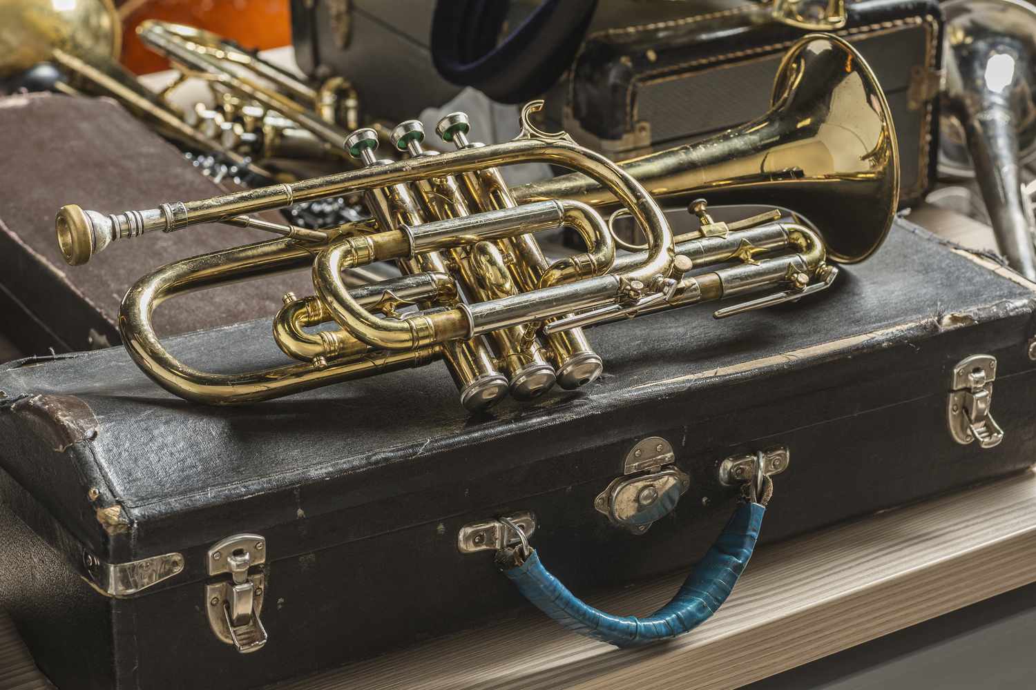 Vintage trumpet