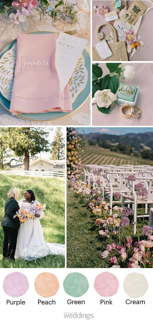 Wedding Color Pallet