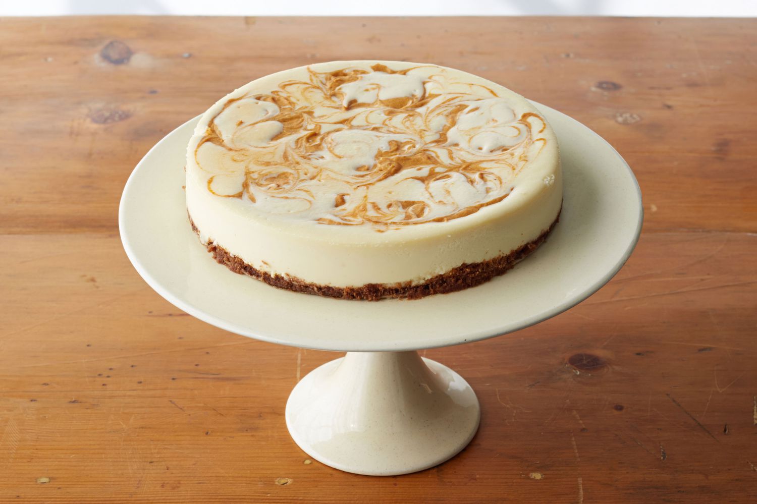Pumpkin Swirl Cheesecake