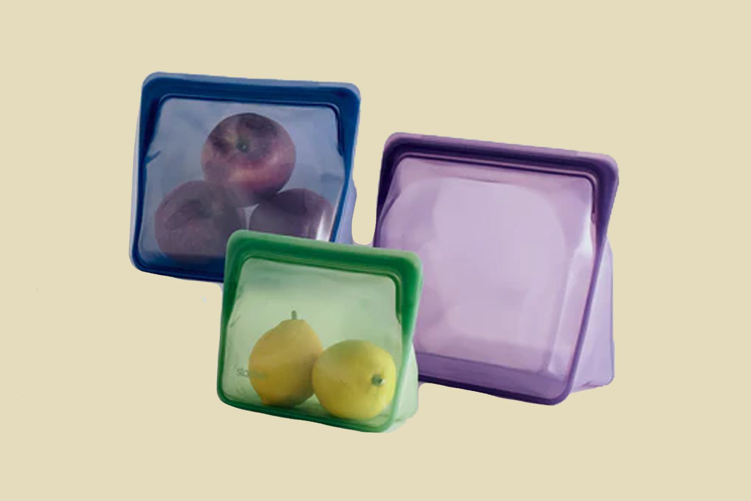 Stasher Reusable Stand Up 3pk