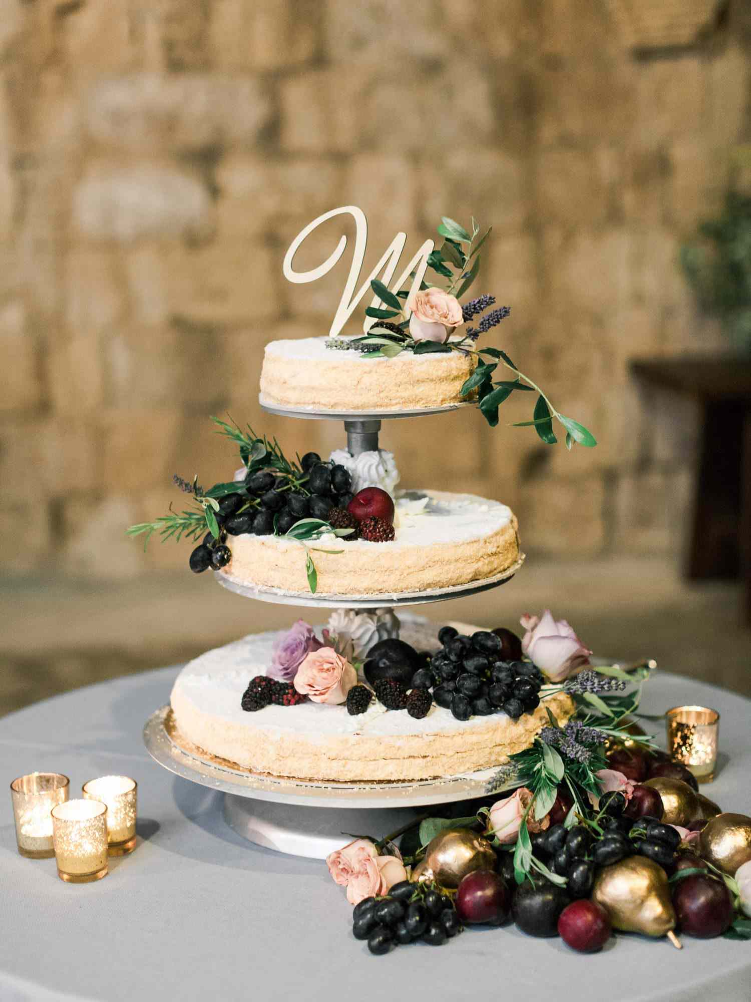 amanda patrick wedding cake