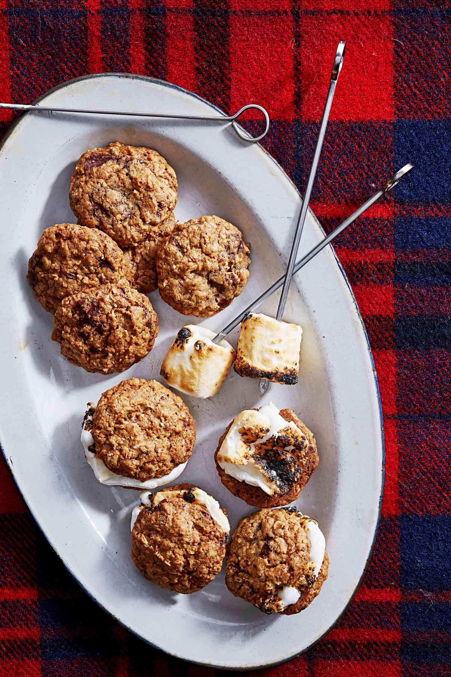 cowboy cookie smores
