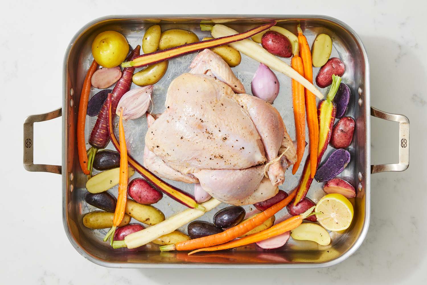 step4b Roasted Chicken with Vegetables and Potatoes