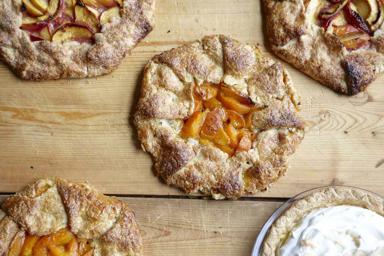 stone fruit galettes