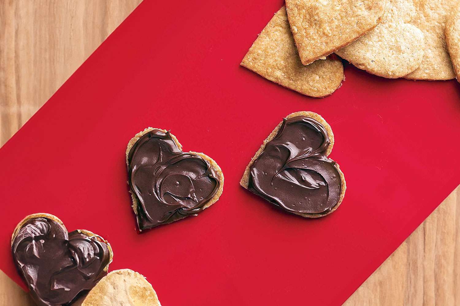 Cookies with chocolate fudge