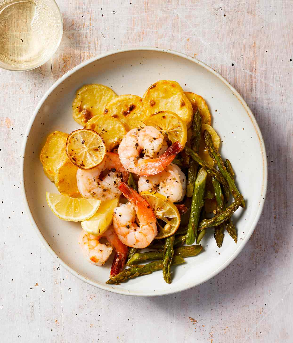 Shrimp-Scampi Pan Bake recipe