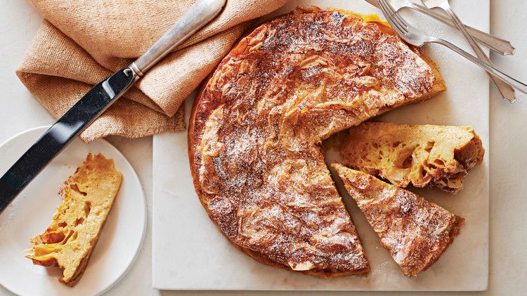 Ruffled Pumpkin Milk Pie