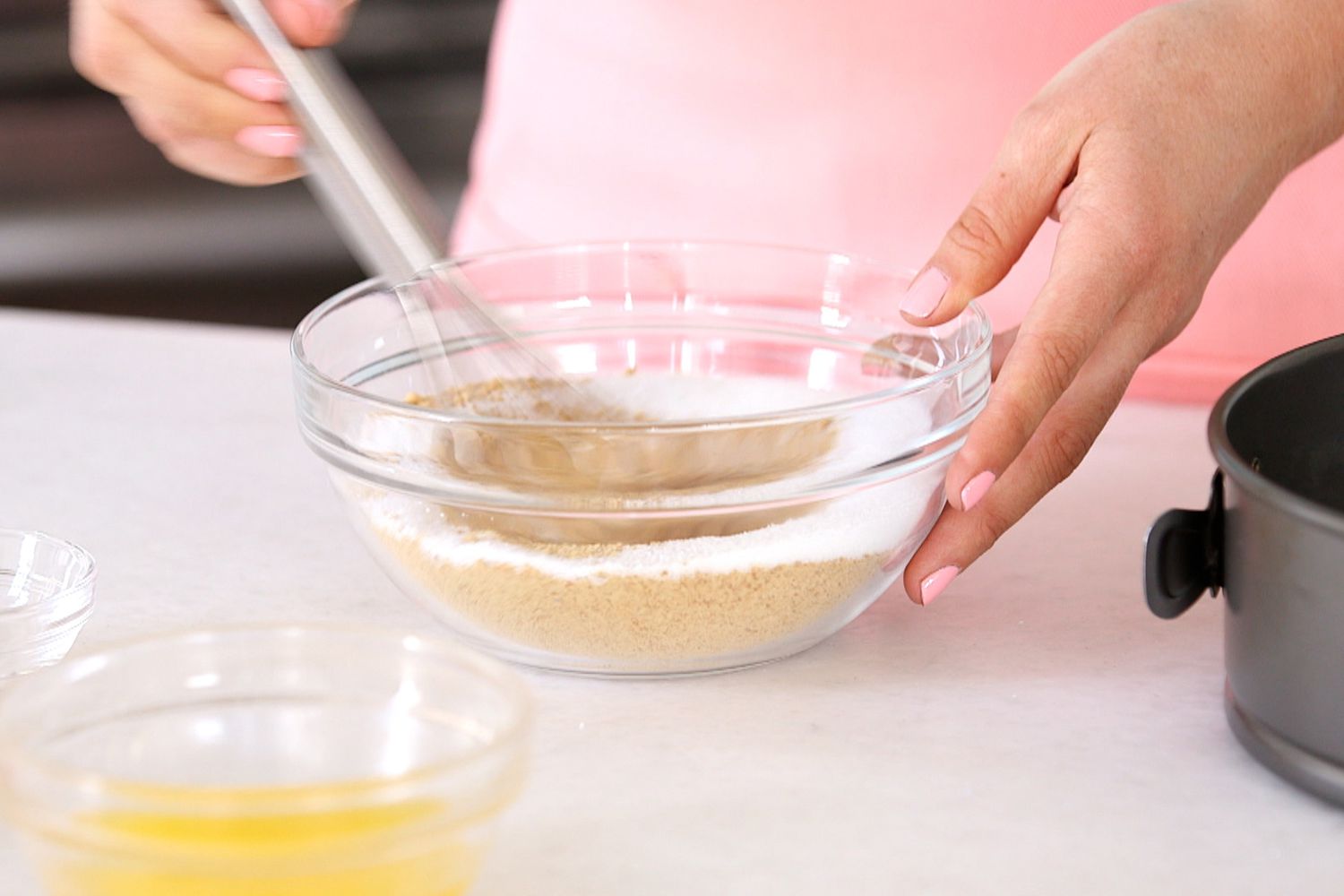 Step 1 No-Bake Key Lime Cheesecake