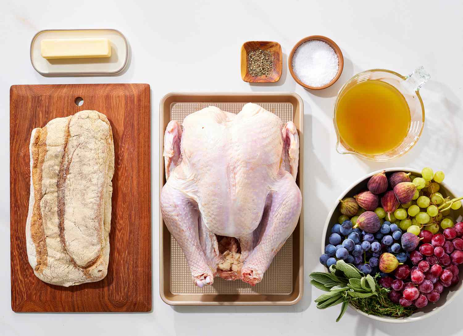 ingredients for turkey recipe from above