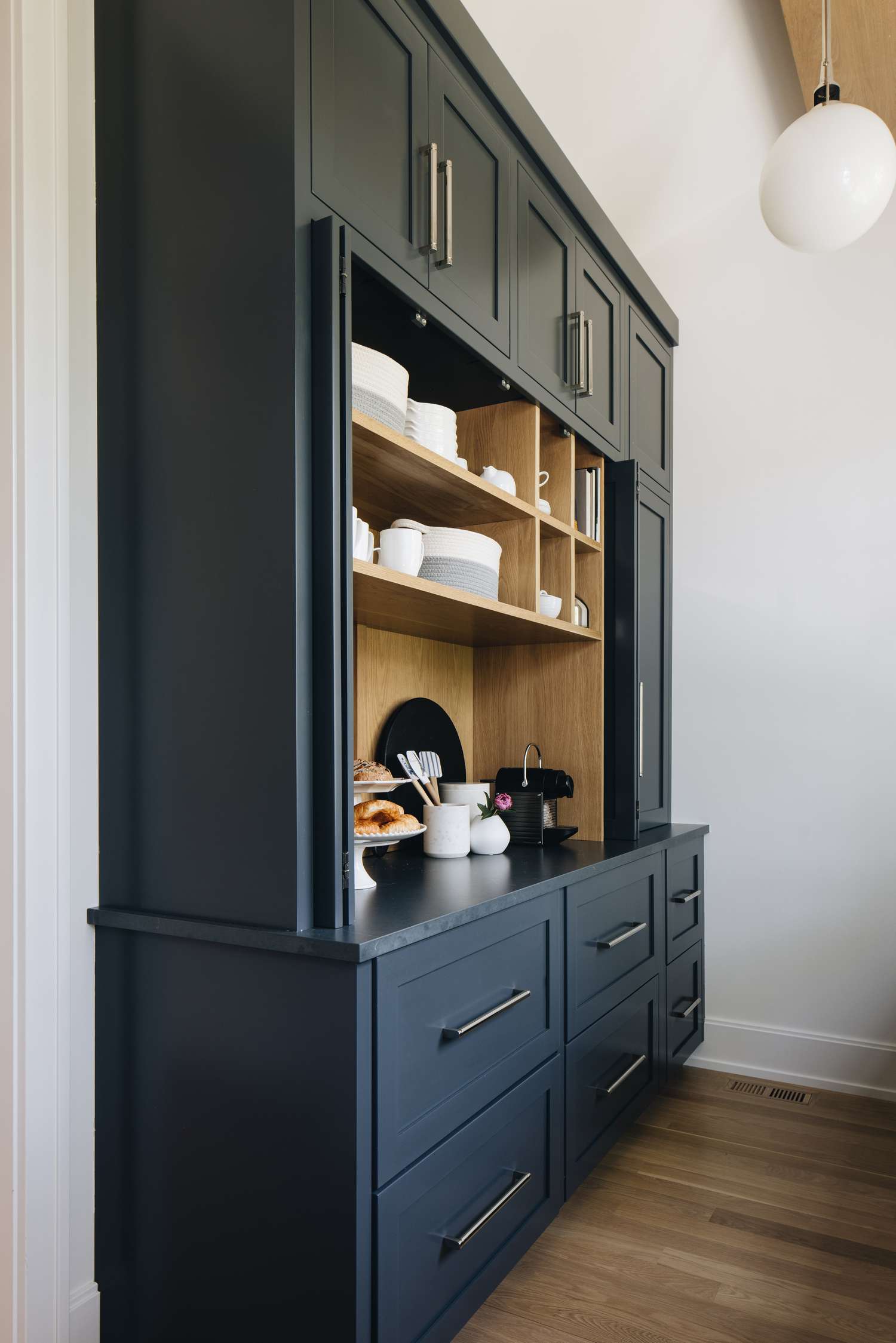 Side Cabinet Coffee Station