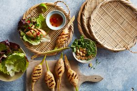 grilled shrimp lemongrass skewers