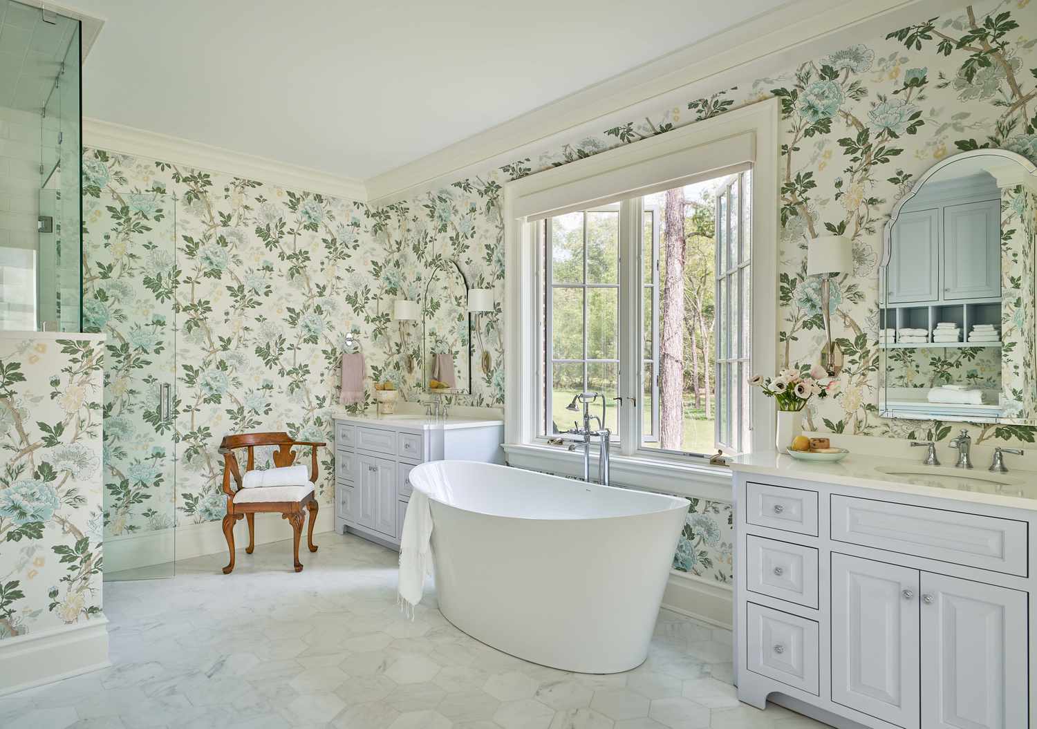 French country bathroom