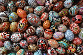 Pysanky eggs