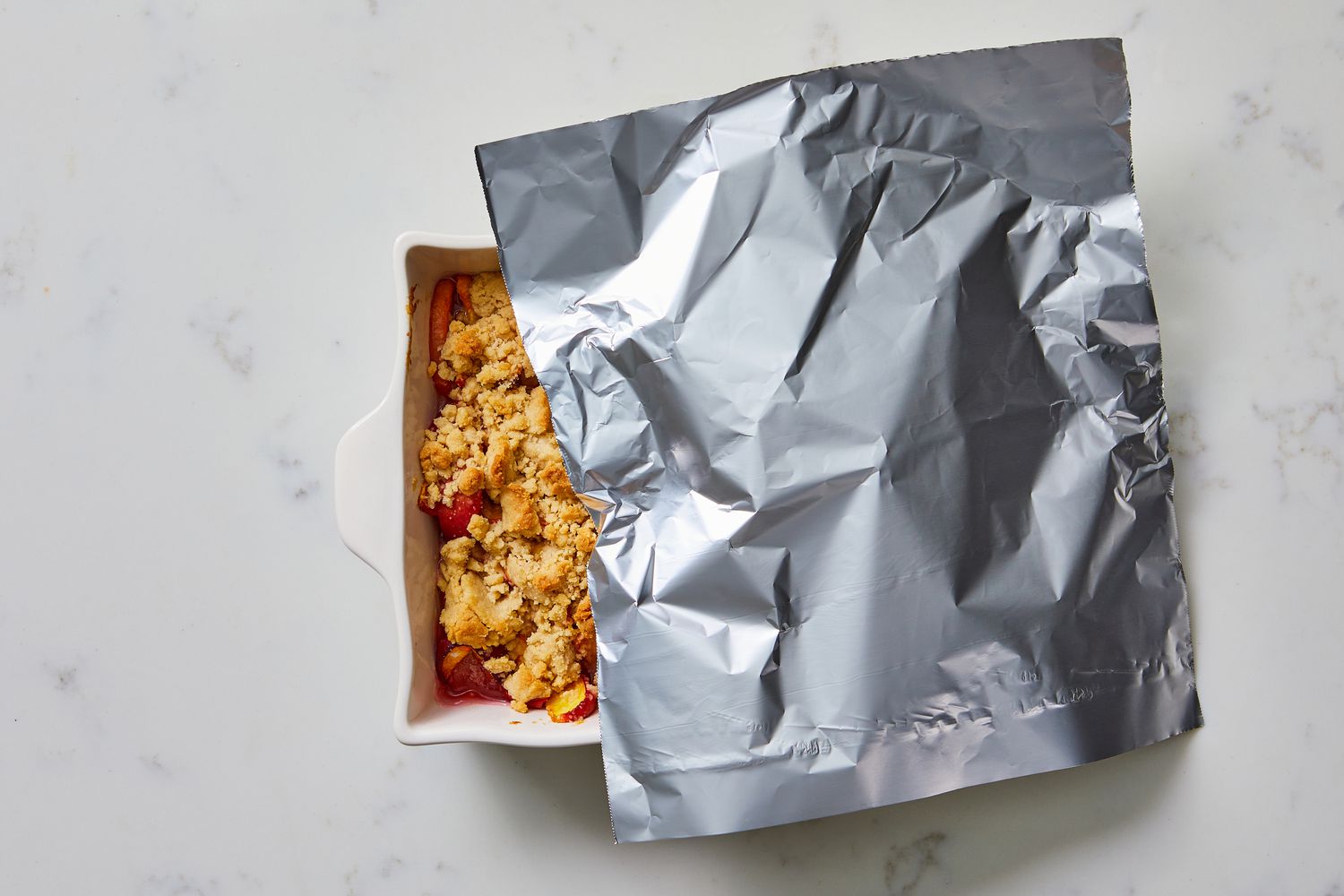 Step 6 Peach Crumble