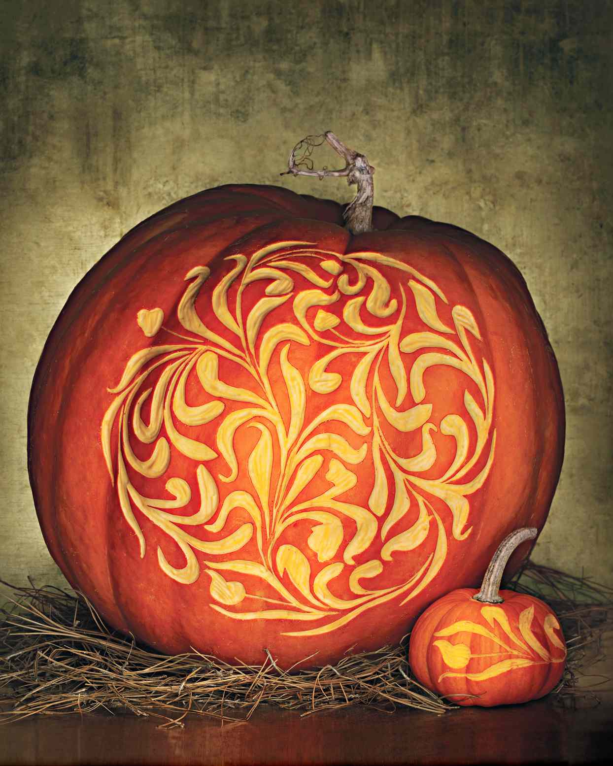 designed Halloween pumpkin