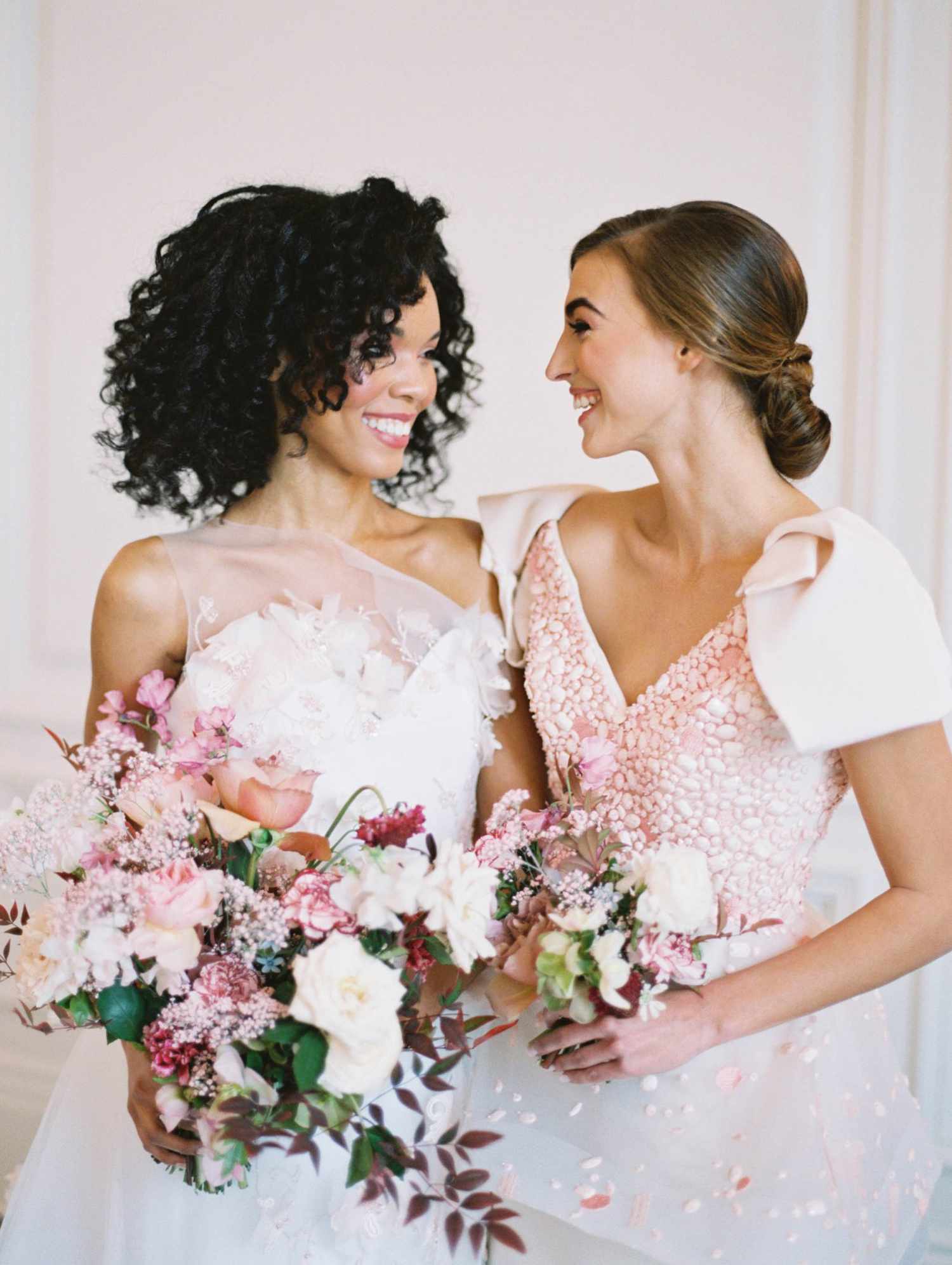 maid of honor hairstyles bride and maid of honor