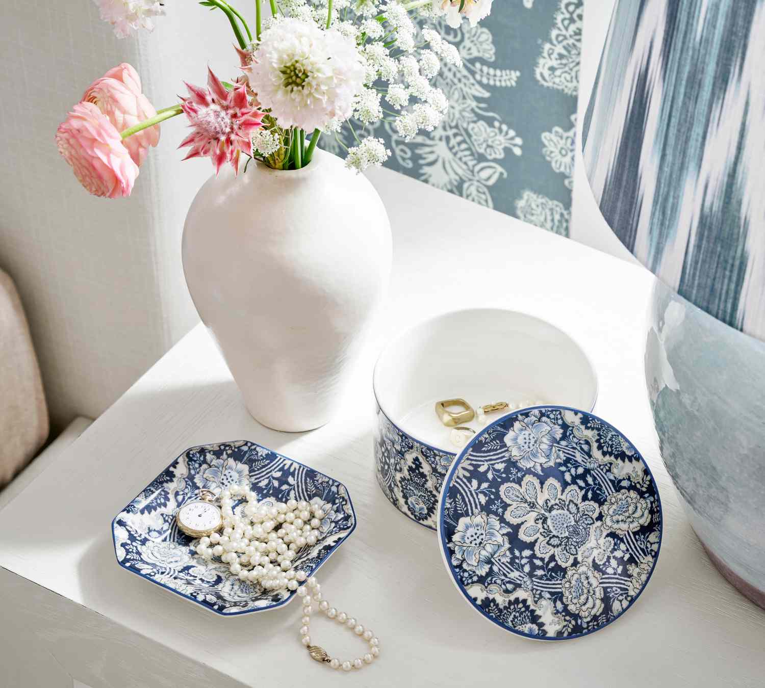 kravet pottery barn jewelry box 