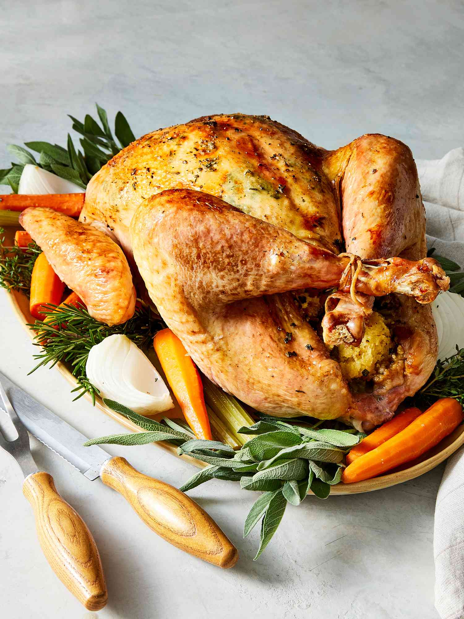 Roast Turkey with Herb Butter