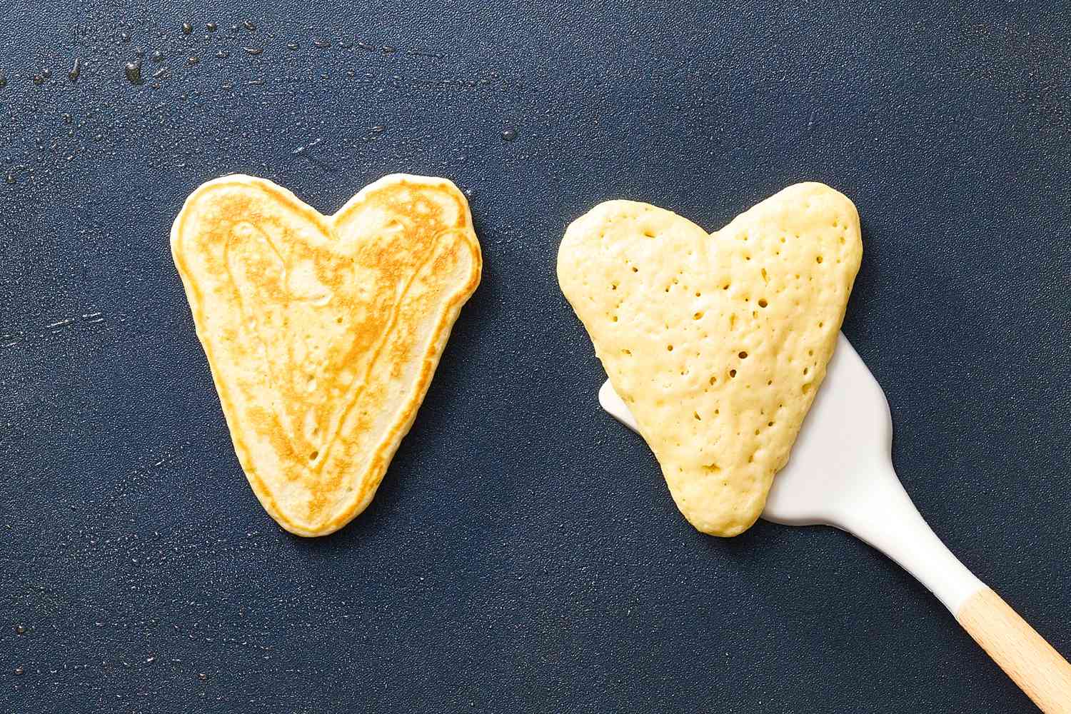 Heart Shape Pancakes