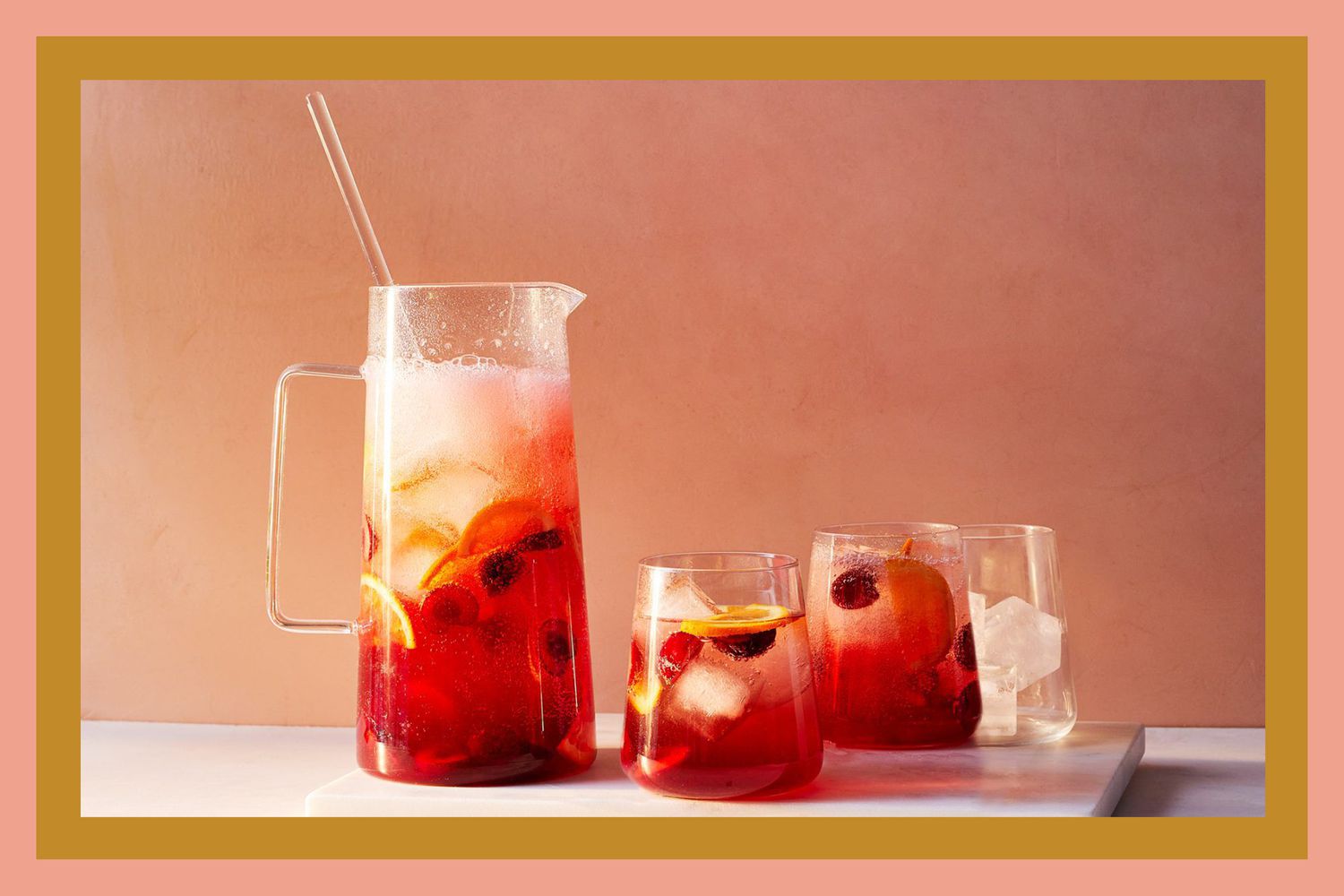 summer cocktail pitcher