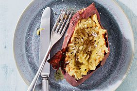 roasted japanese sweet potatoes