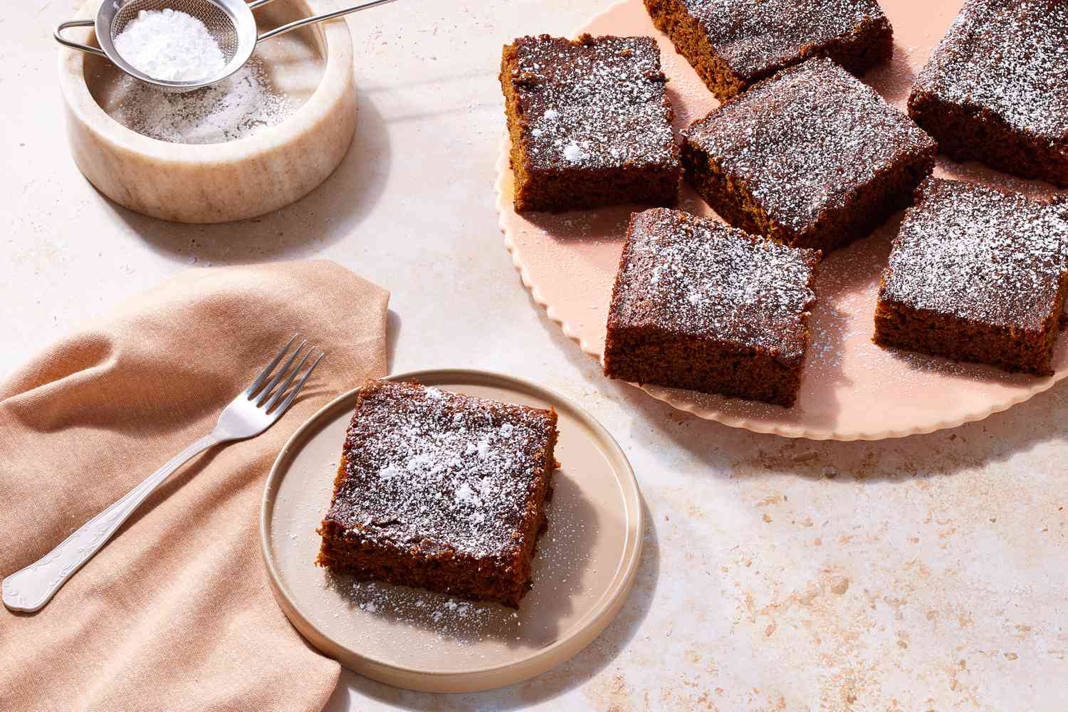 Gingerbread Snacking Cake