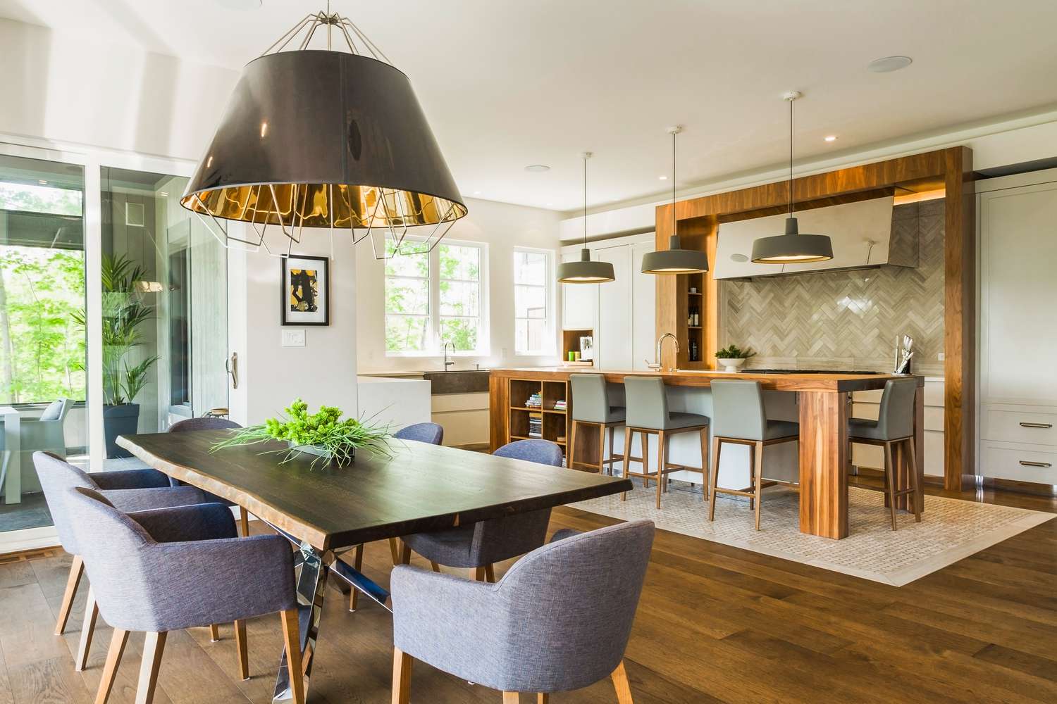 Modern remodeled kitchen