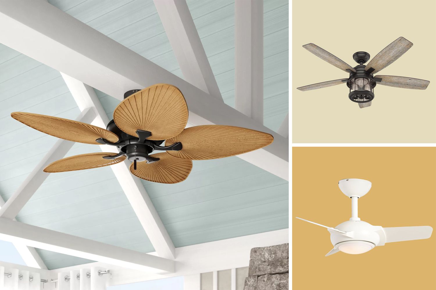 Composite of Outdoor Ceiling Fans