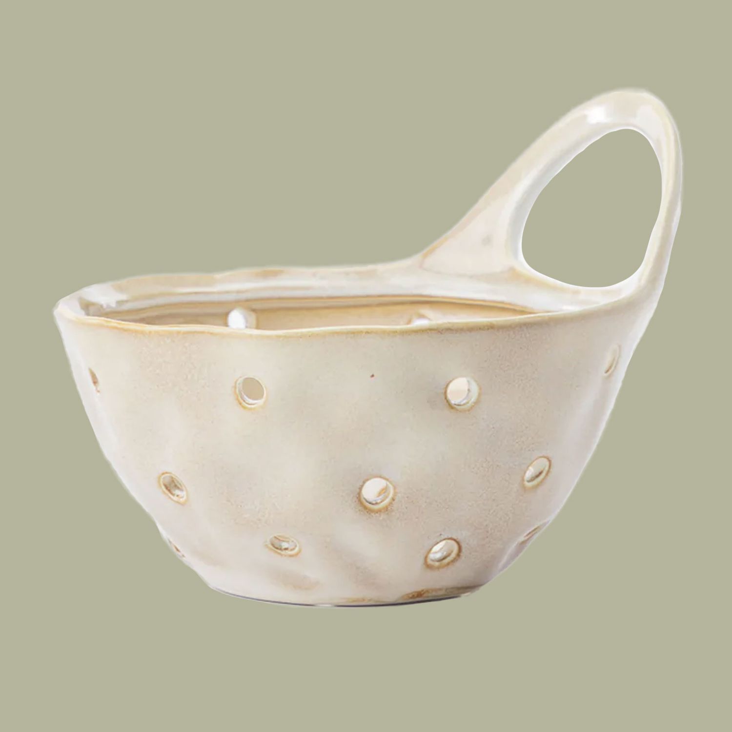 McGee & Co. Handled Stoneware Berry Bowl