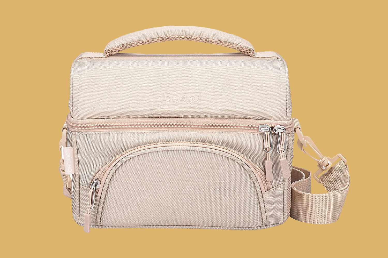 BentgoÂ® Deluxe Lunch Bag - Durable and Insulated Lunch Tote with Zippered Outer Pocket