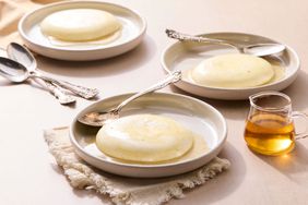 Panna Cotta With Vanilla Syrup