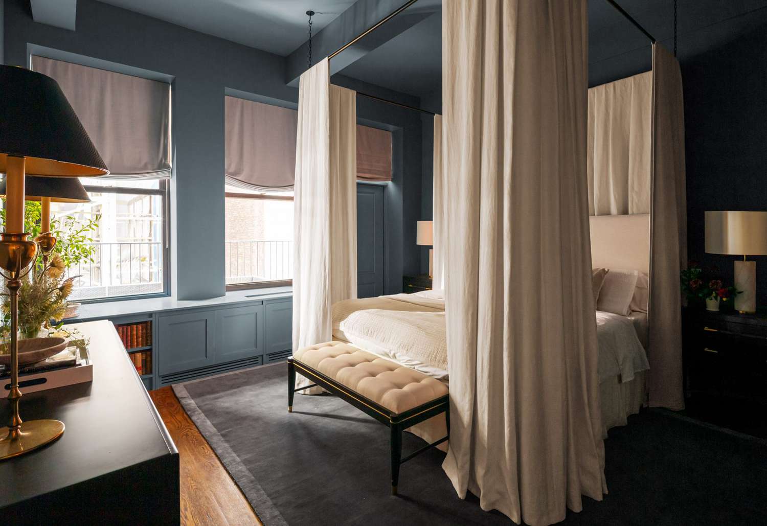 White arrow home tour bedroom