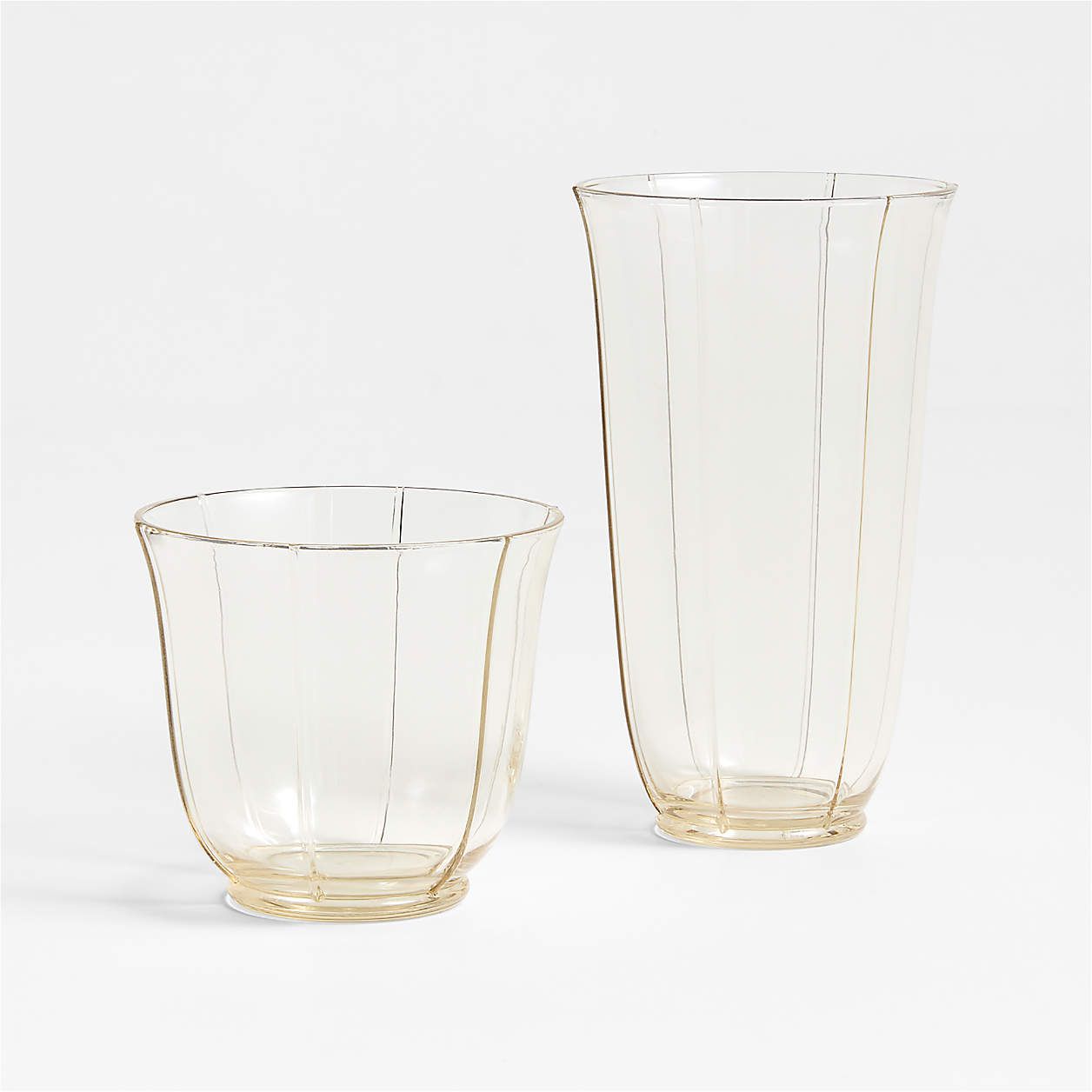 acrylic old-fashioned glass