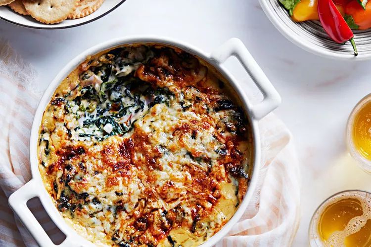 ham and spinach dip 