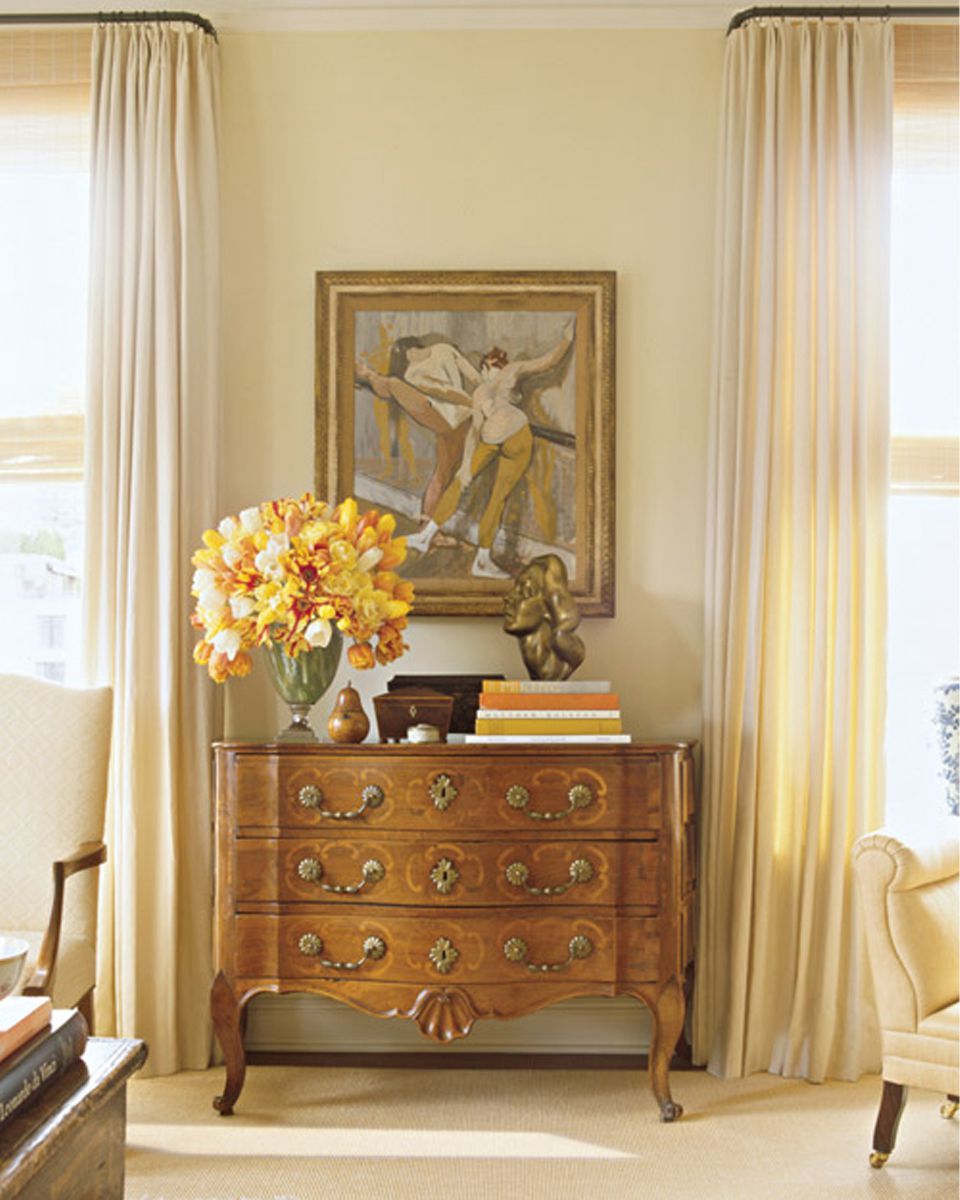 waxing wooden furniture