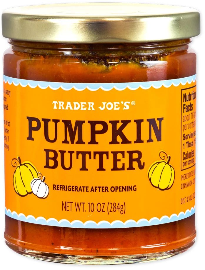 Trader Joes jar of pumpkin butter