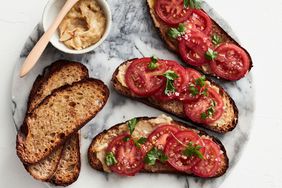 roasted-garlic toast