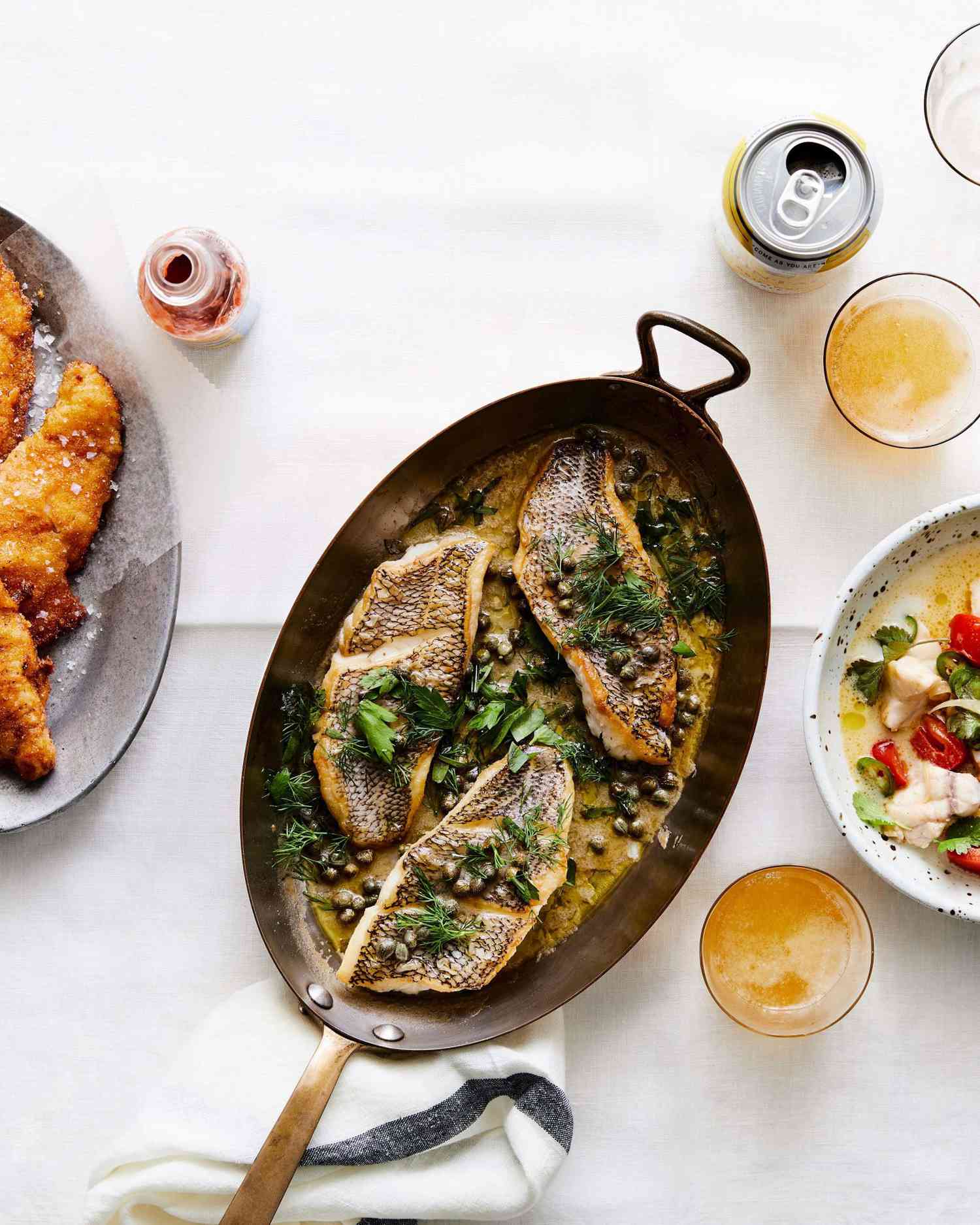 Variety of Fish Dinners