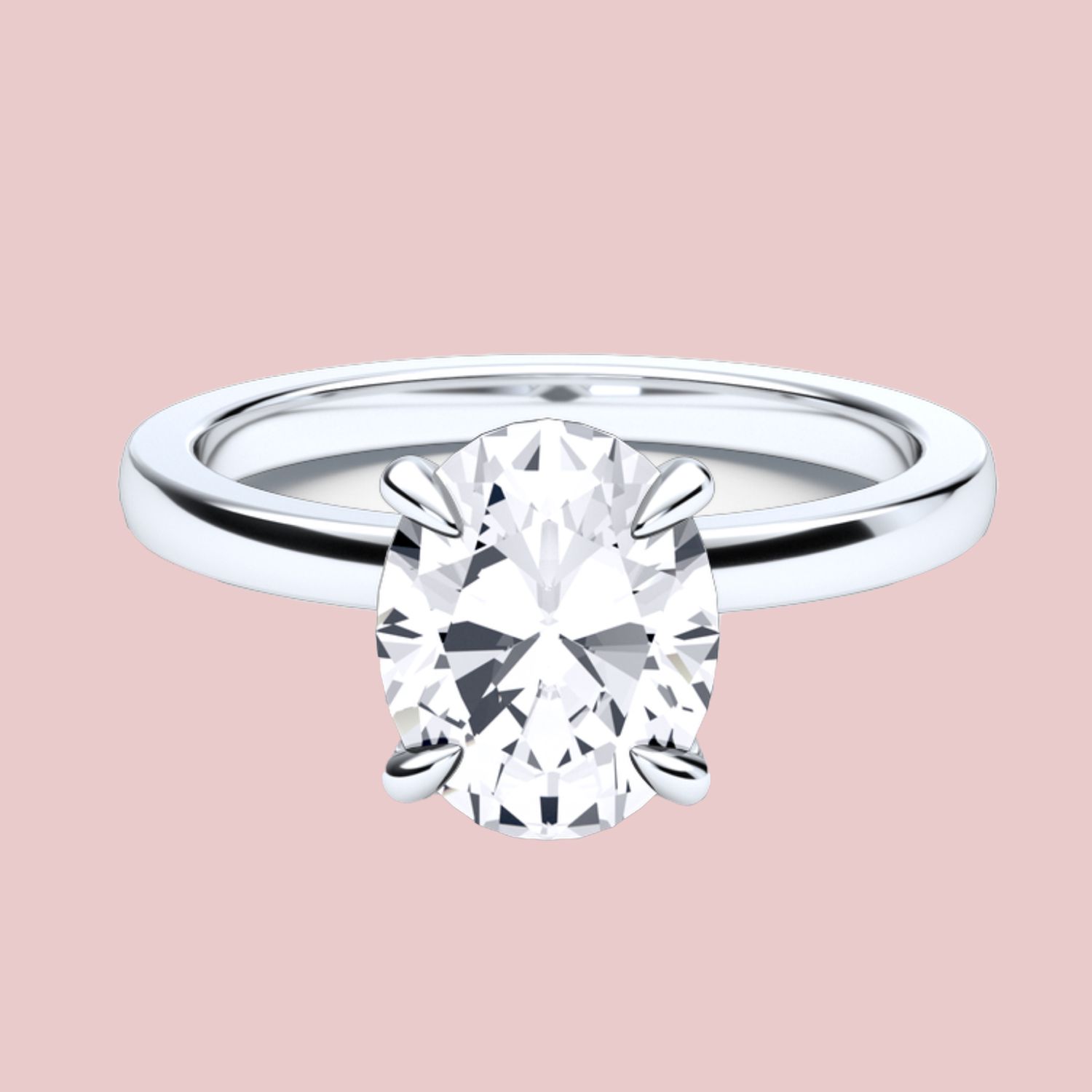 Oval Diamond Ring