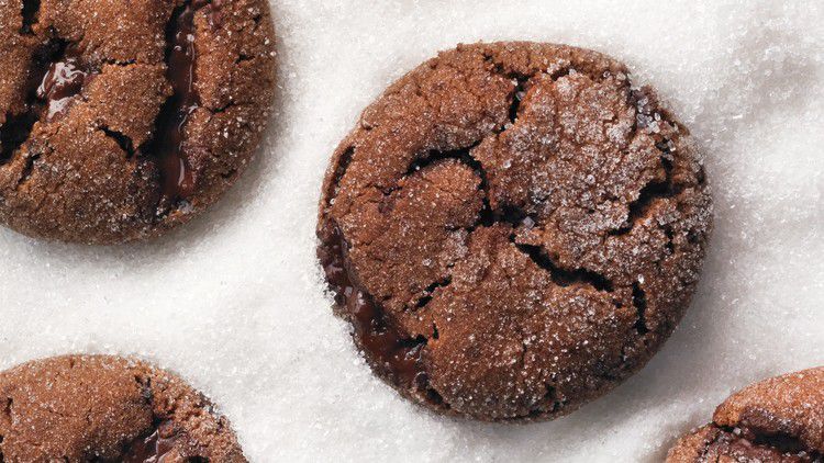 chocolate gingerbread cookies