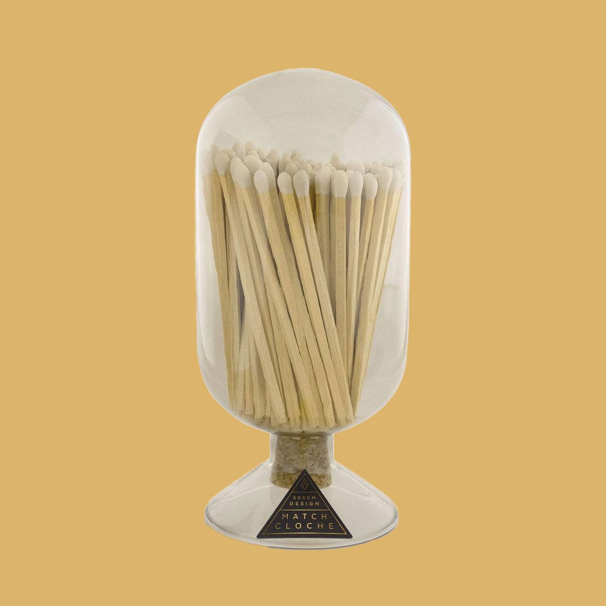 Skeem Glass Match Cloche with Striker