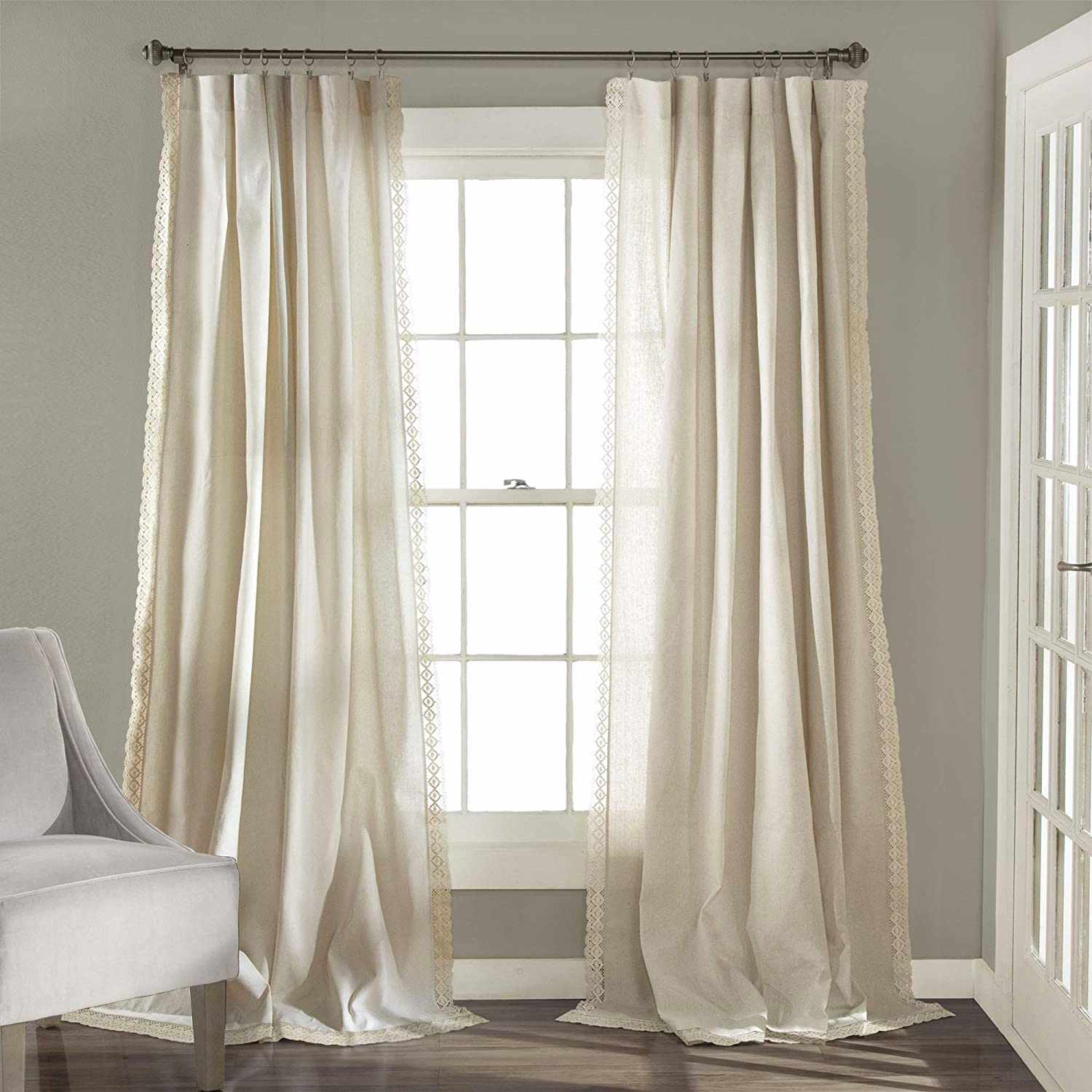 linen curtains