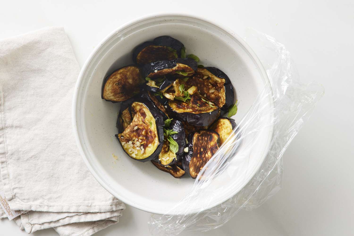 Spaghetti and Eggplant Meatballs